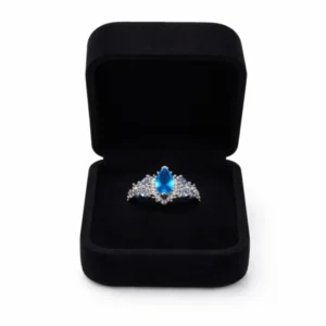 Empower Blue Ring – 925 Sterling Zilver