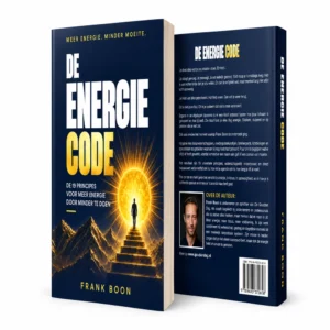 De Energie Code van Frank Boon – boek over 19 principes voor meer energie door minder te doen.